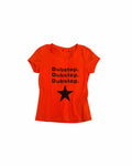 Orange long Dubstep T-shirt