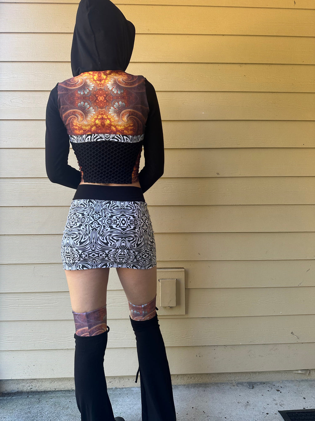 MTO Hooded Shrug with Thumb Holes
