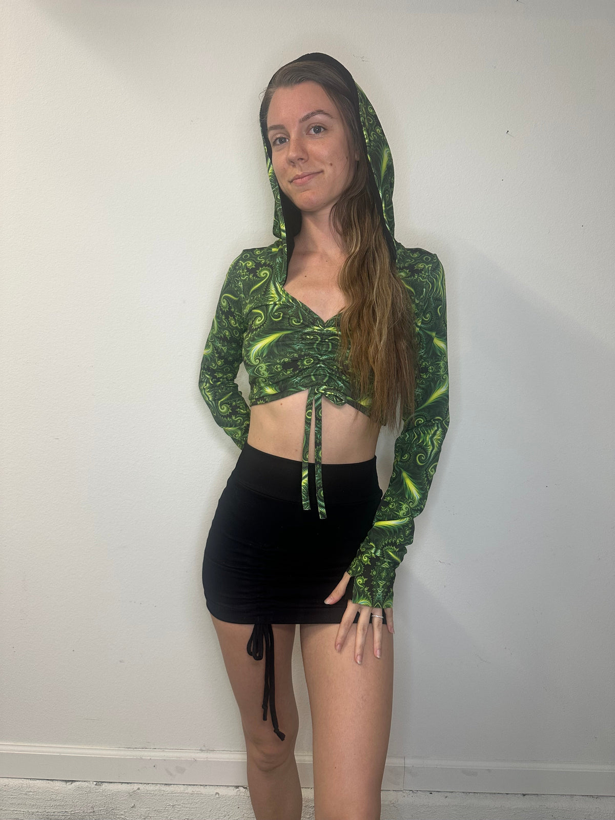Swampsta (LG) Cinched Long Sleeve Top
