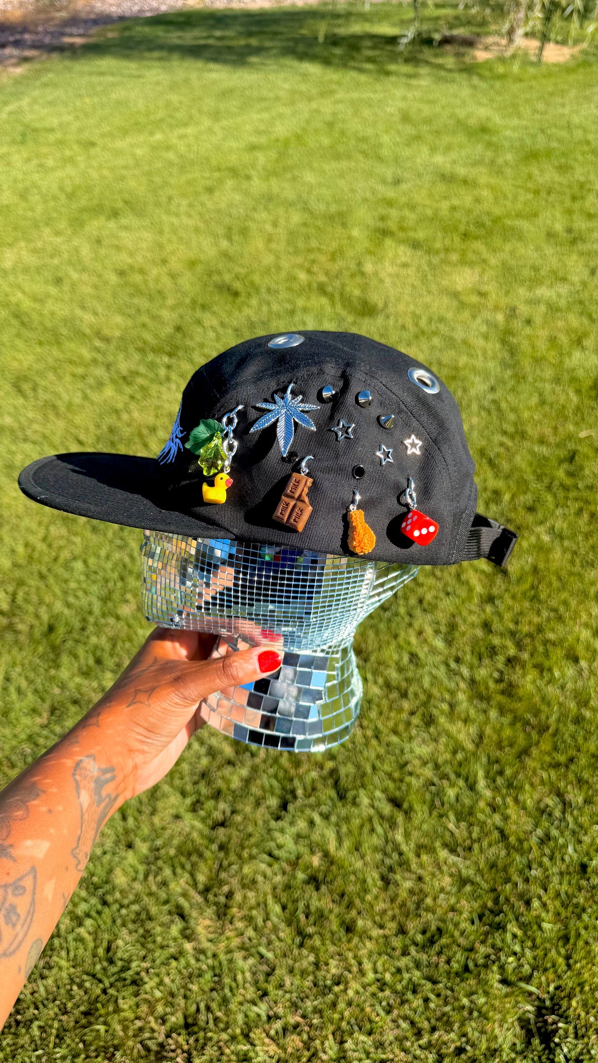 1 of 1 Red 140 Munchies 5 Panel Hat