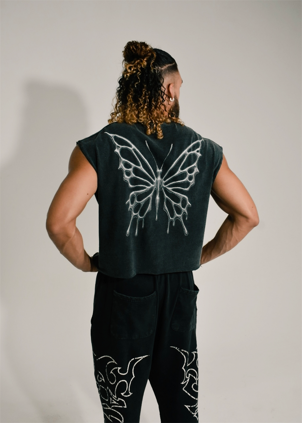 Dark Grey Cutoff Tee PREORDER