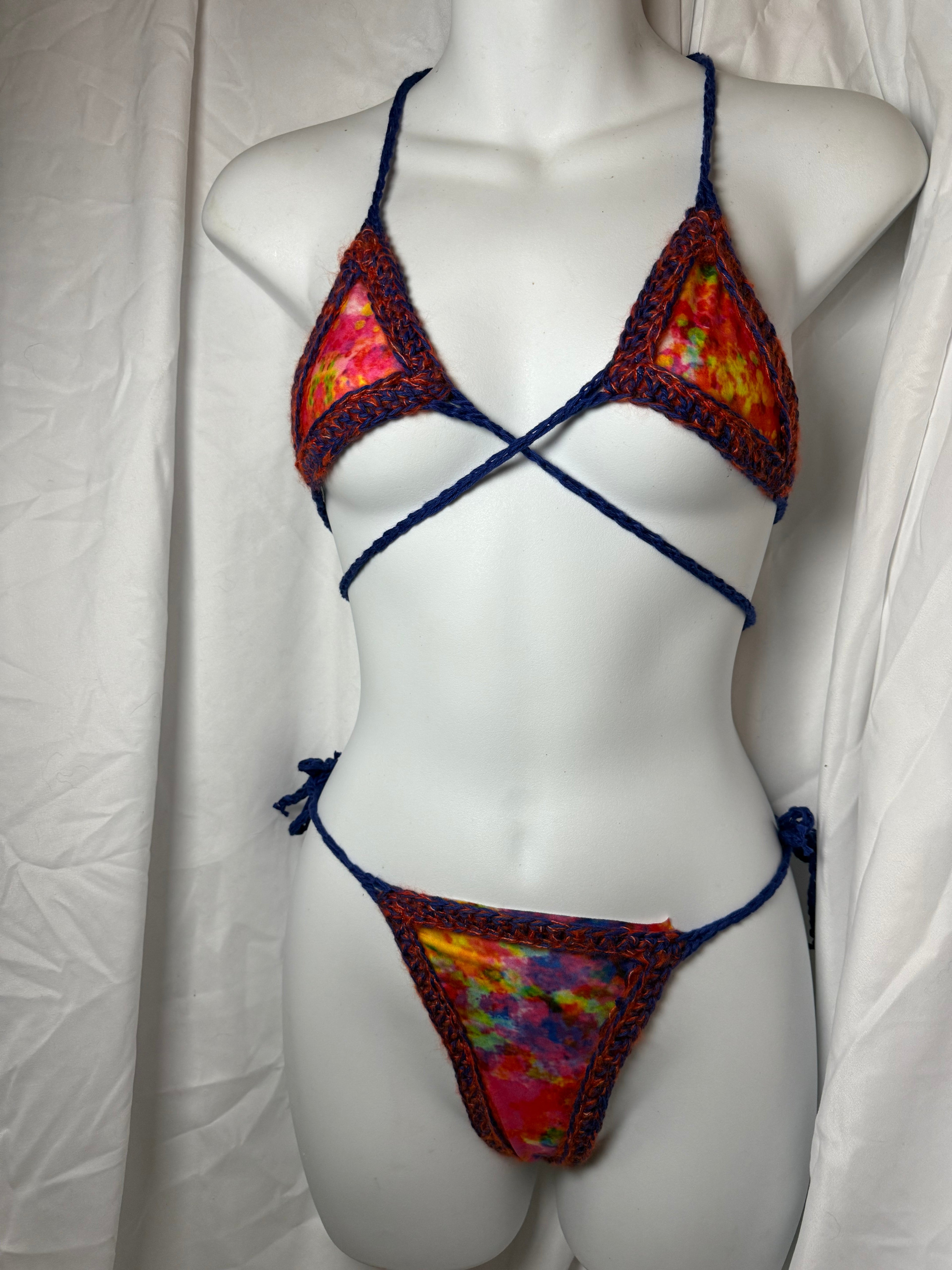 Paint Splatter Microkini (XS/Sm)