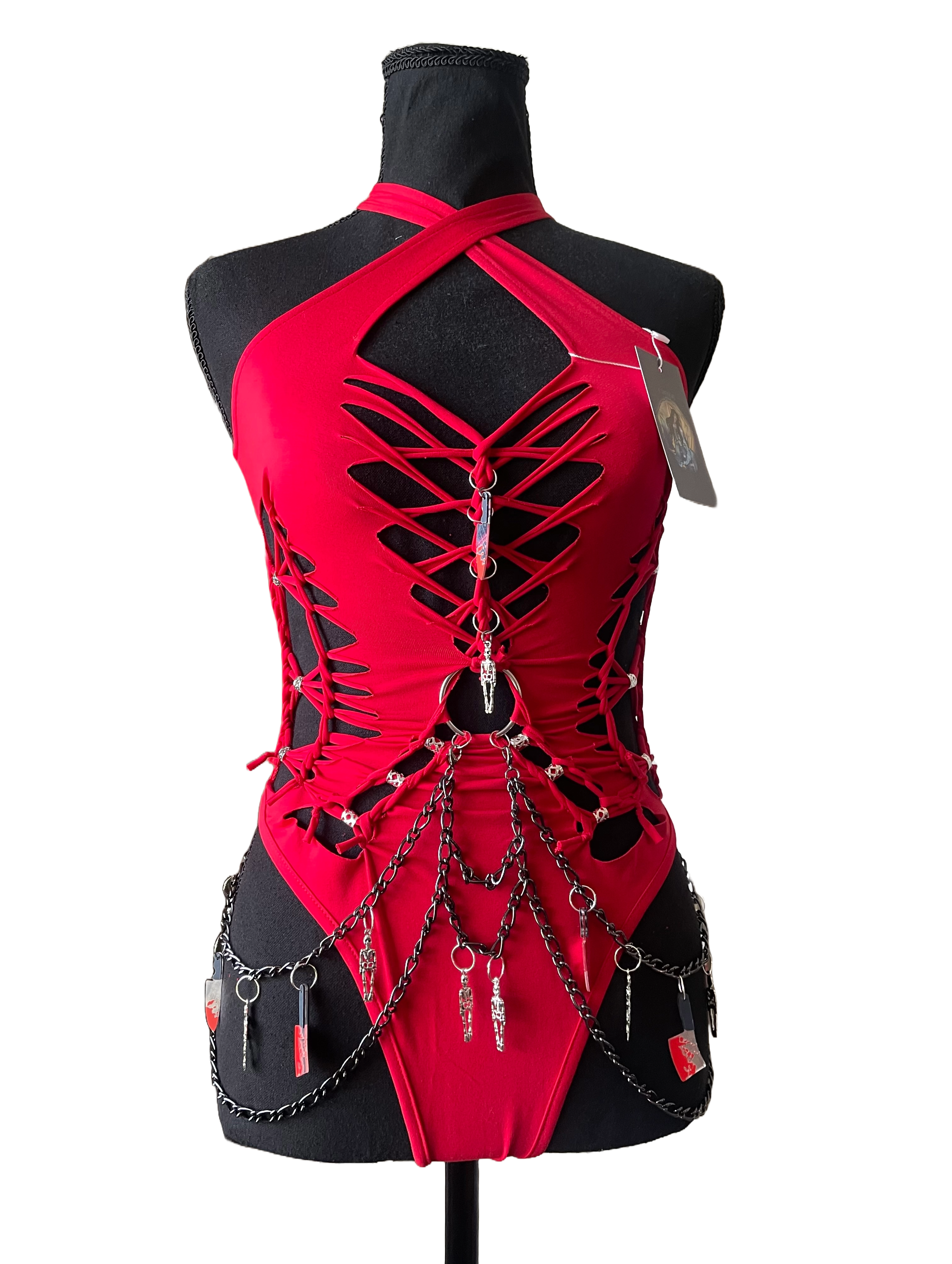 Killer Scarlet Bodysuit (ᴍᴀᴅᴇ ᴛᴏ ᴏʀᴅᴇʀ)