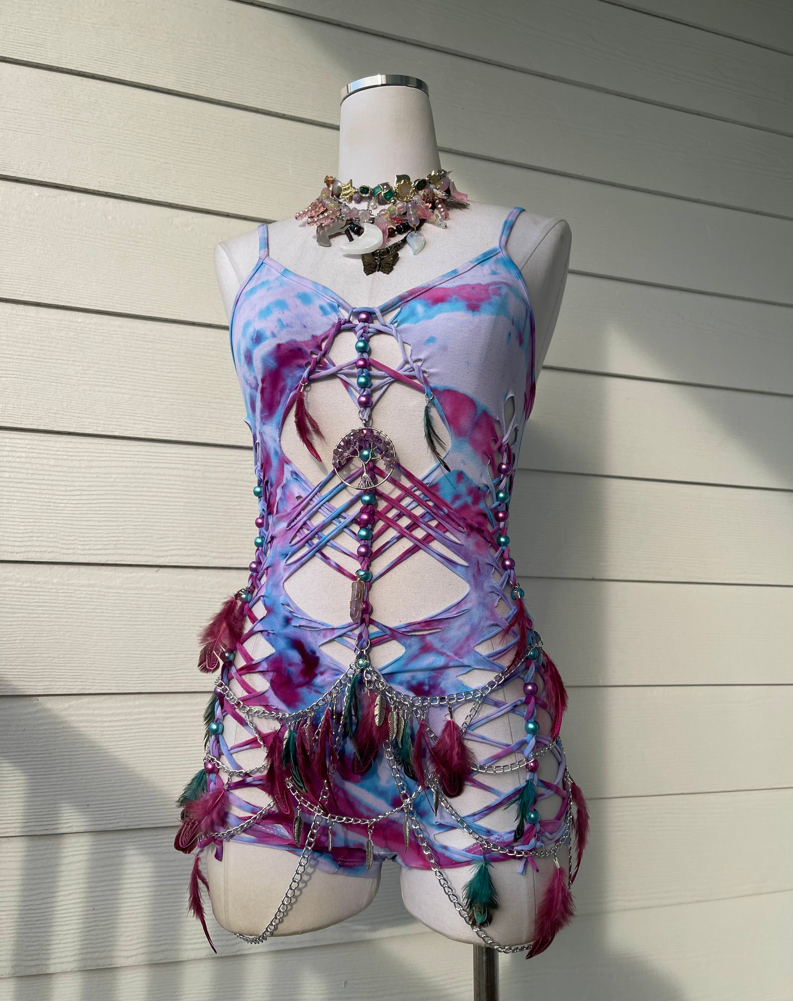 Aurora Dreamcatcher Romper (ᴍᴀᴅᴇ ᴛᴏ ᴏʀᴅᴇʀ)