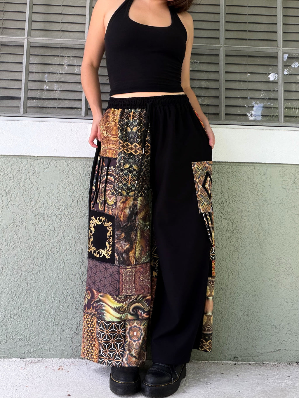 Patchwork Pants XS-XL ✨