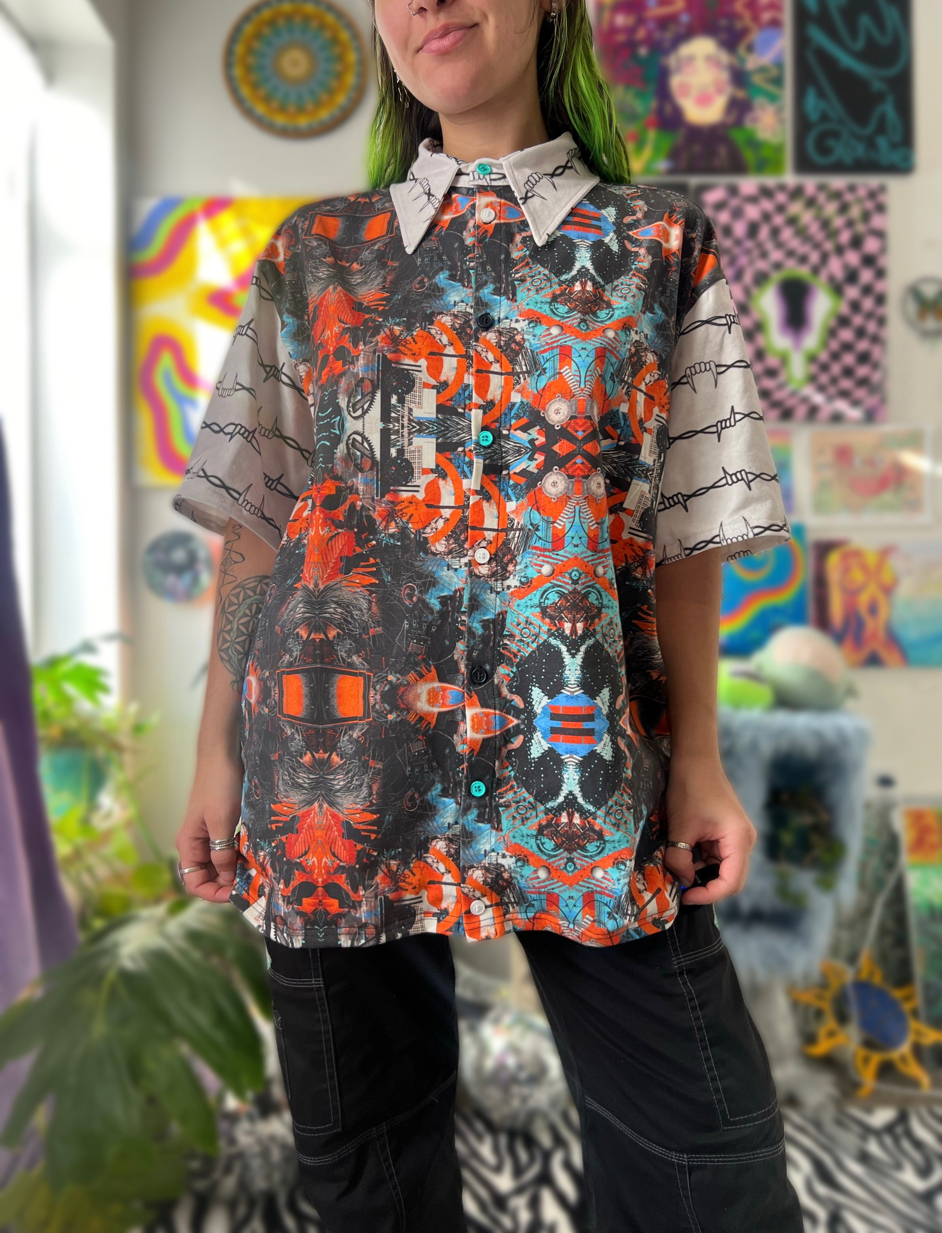 button up