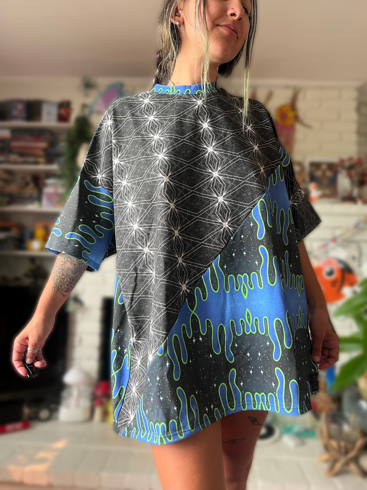 half & half tee
