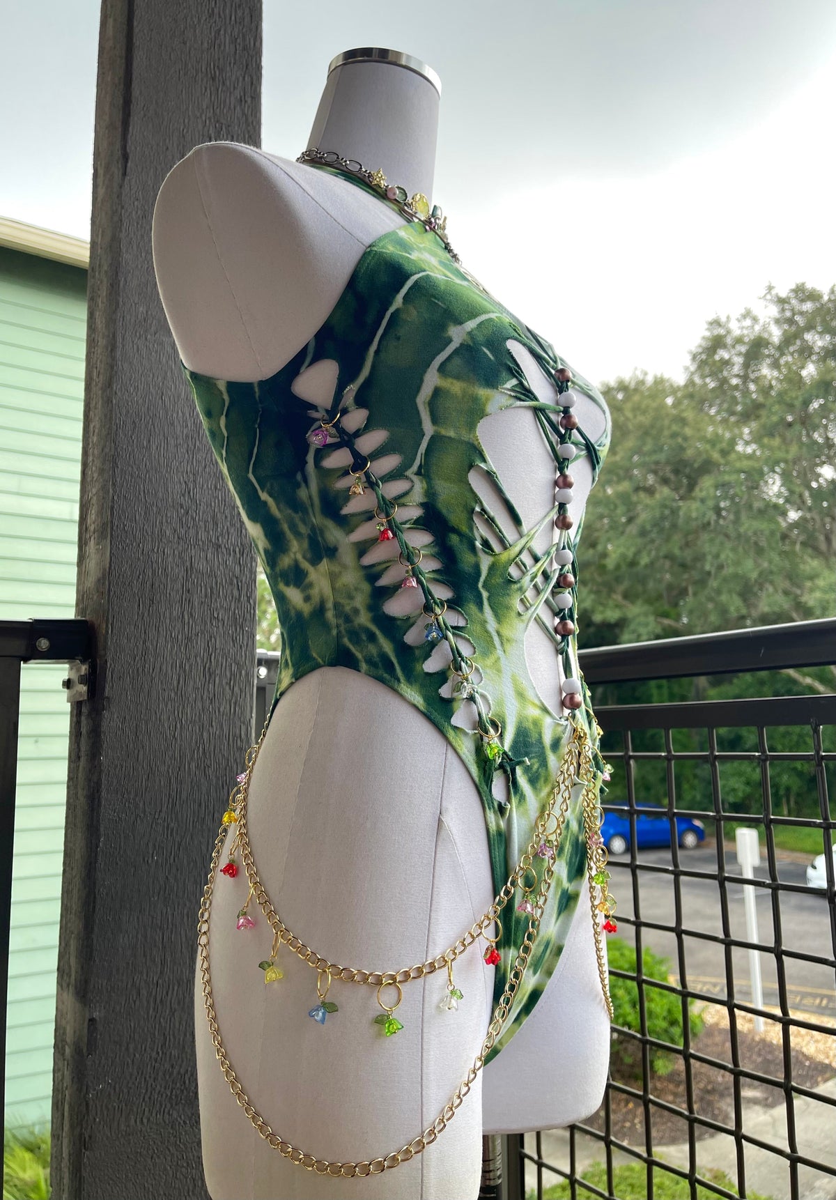 XS/S The Garden Bodysuit 𝐐𝐮𝐢𝐜𝐤 𝐬𝐡𝐢𝐩 𝐰𝐢𝐭𝐡𝐢𝐧 5 𝐝𝐚𝐲𝐬