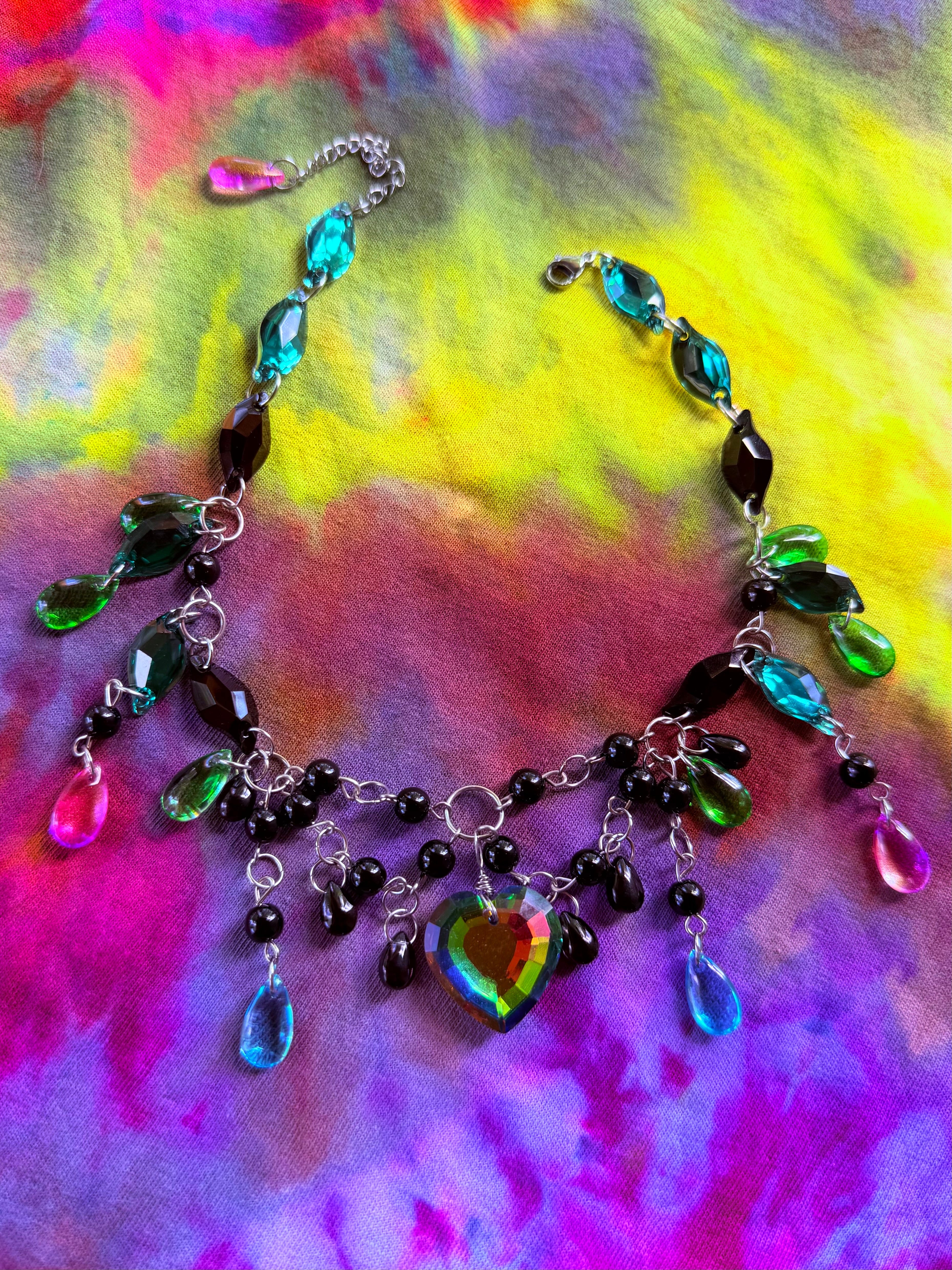 Hocus Pocus - Resin Crystal Charm Choker