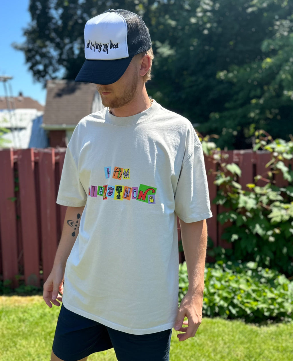 JOI - Just Trying My Best - trucker hat