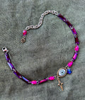 Midnight Haven - Glass Crystal Third Eye Choker