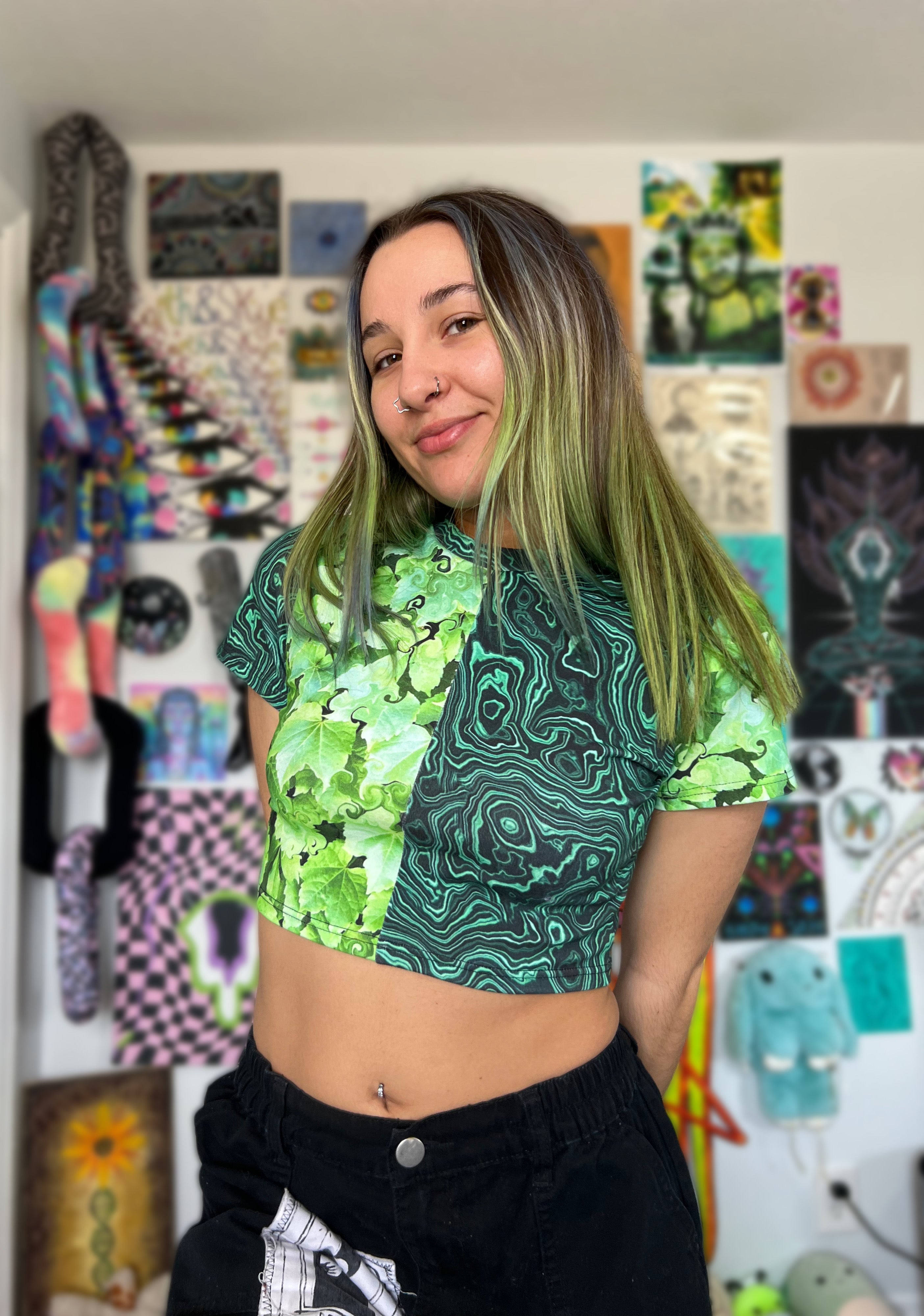 xtra cropped baby tee
