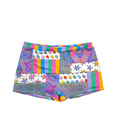 Clownin' Around Patchwork Mid-rise Shorties (MTO)