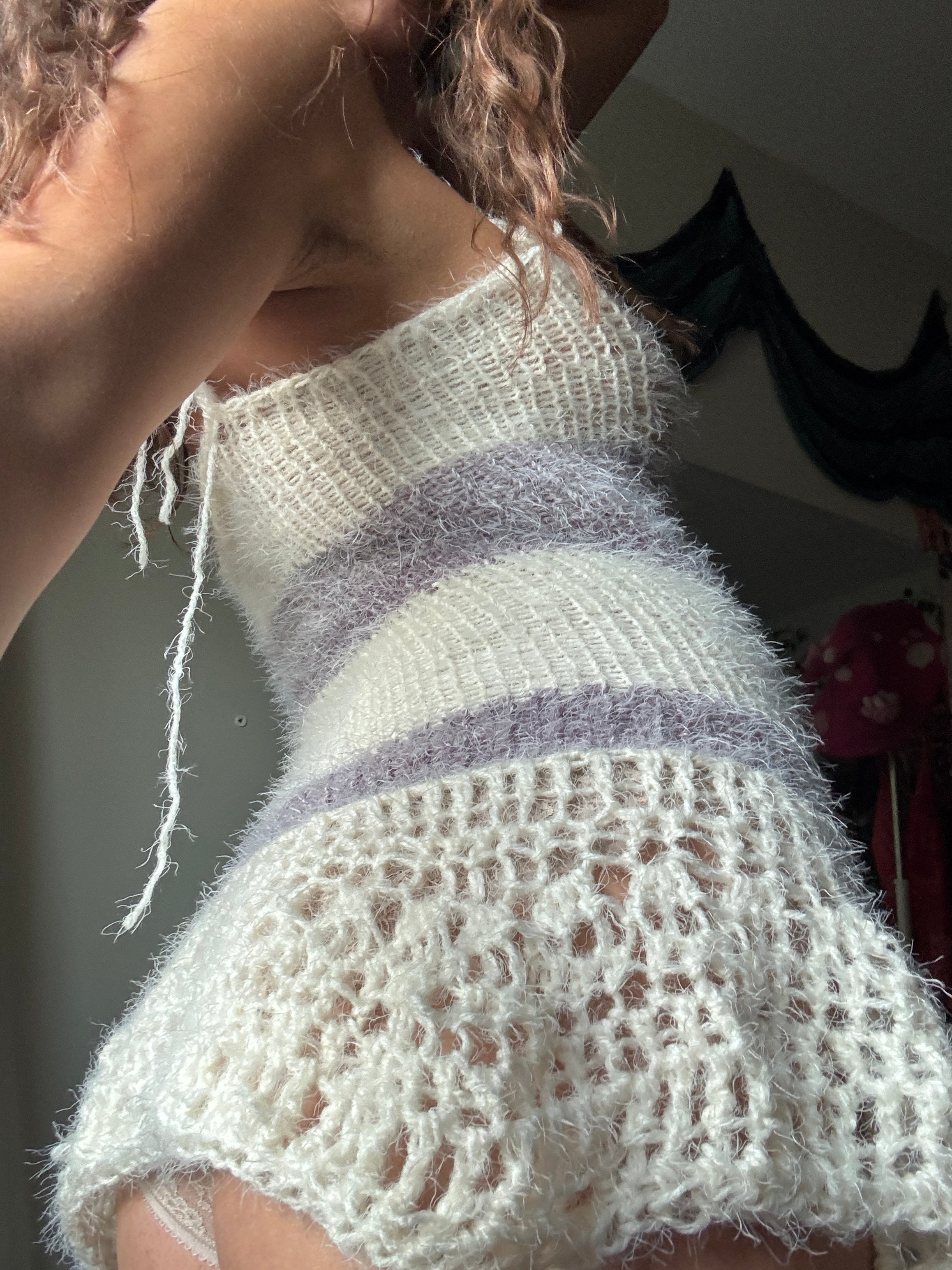 Snow Cakes Knit Dress