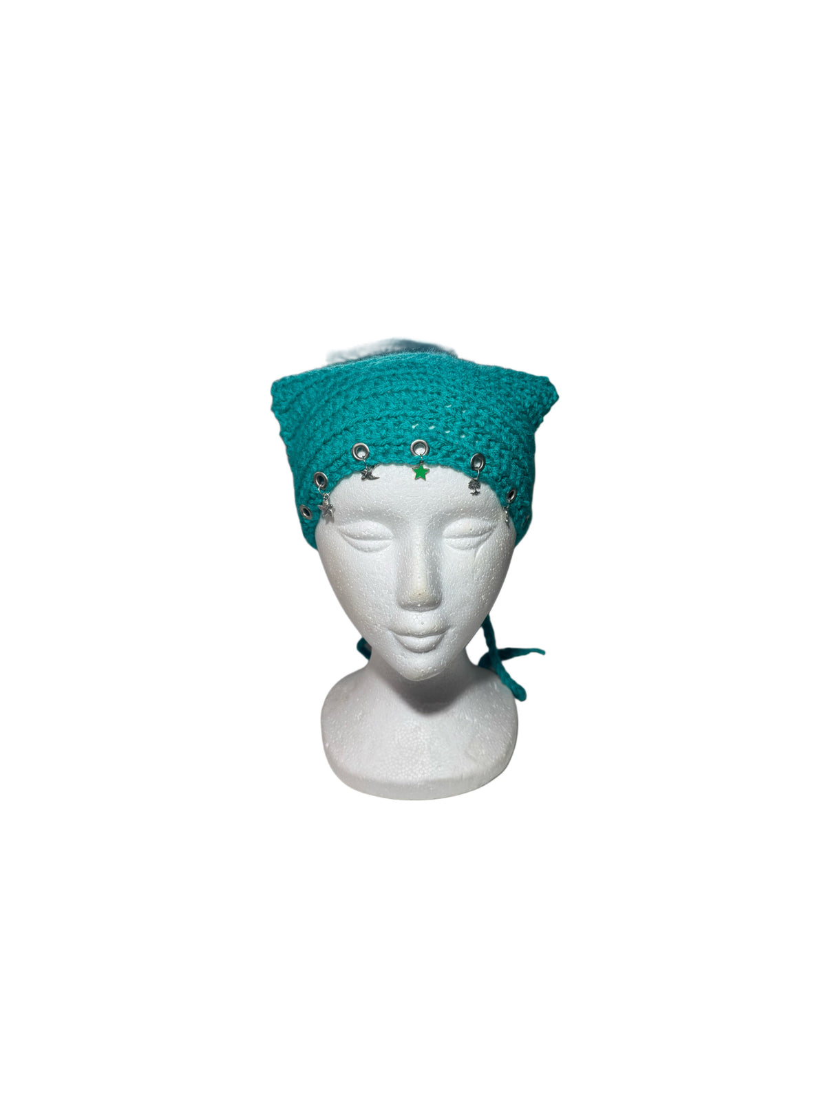 Teal Star Bandana