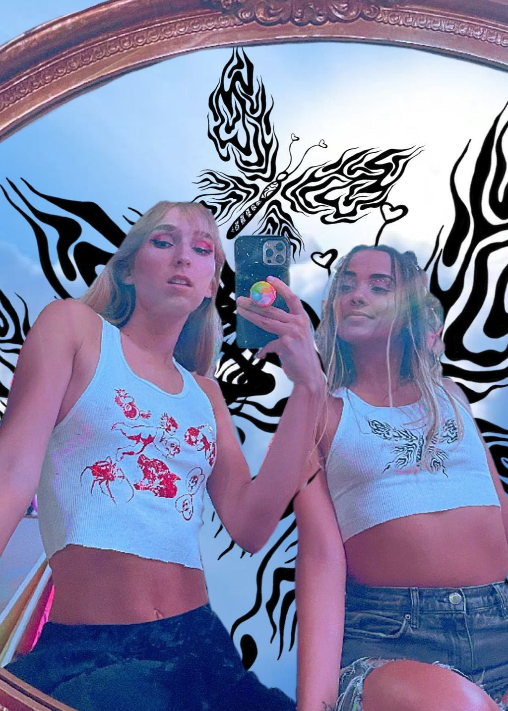 Psychedelic Flutter Tank