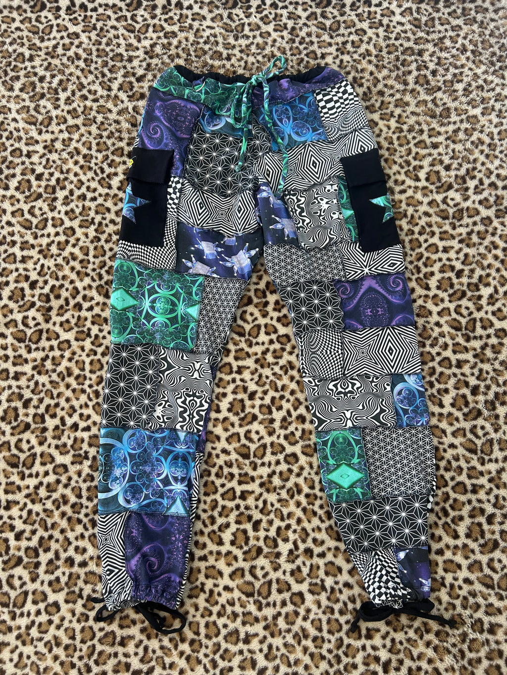 Patchwork Joggers