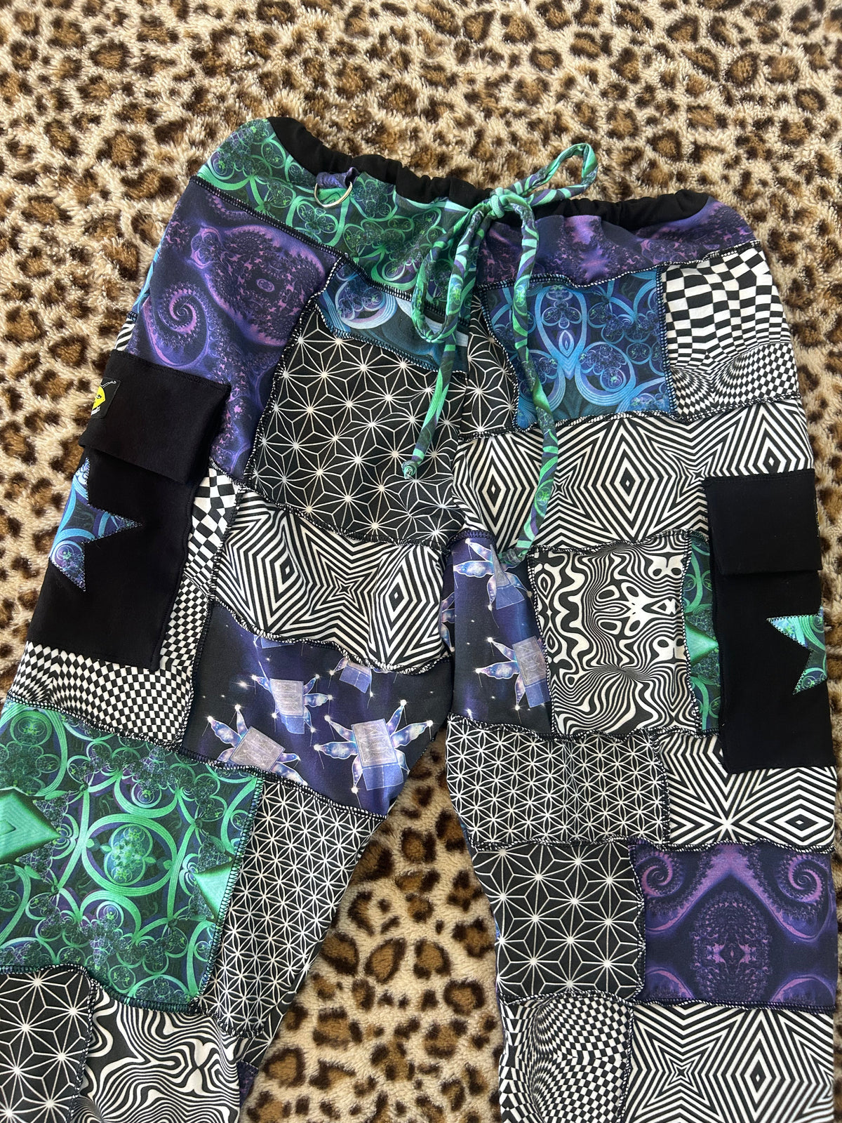Patchwork Joggers