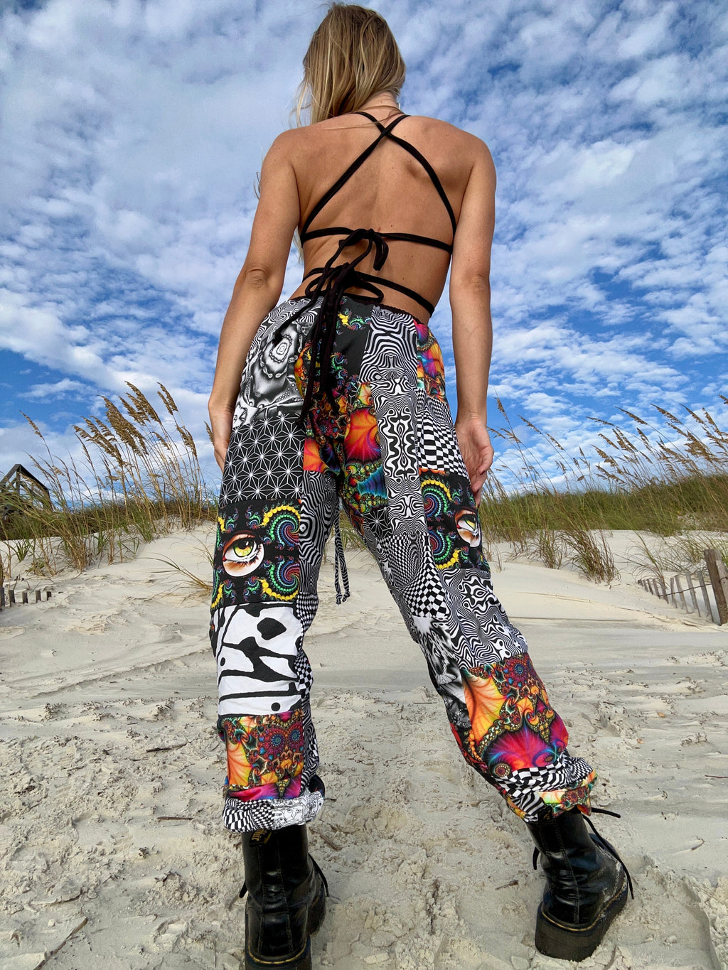 Patchwork Joggers