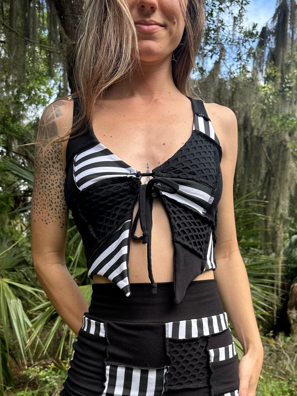 MTO Pixter Patchwork Pixie Vest/Tank Top