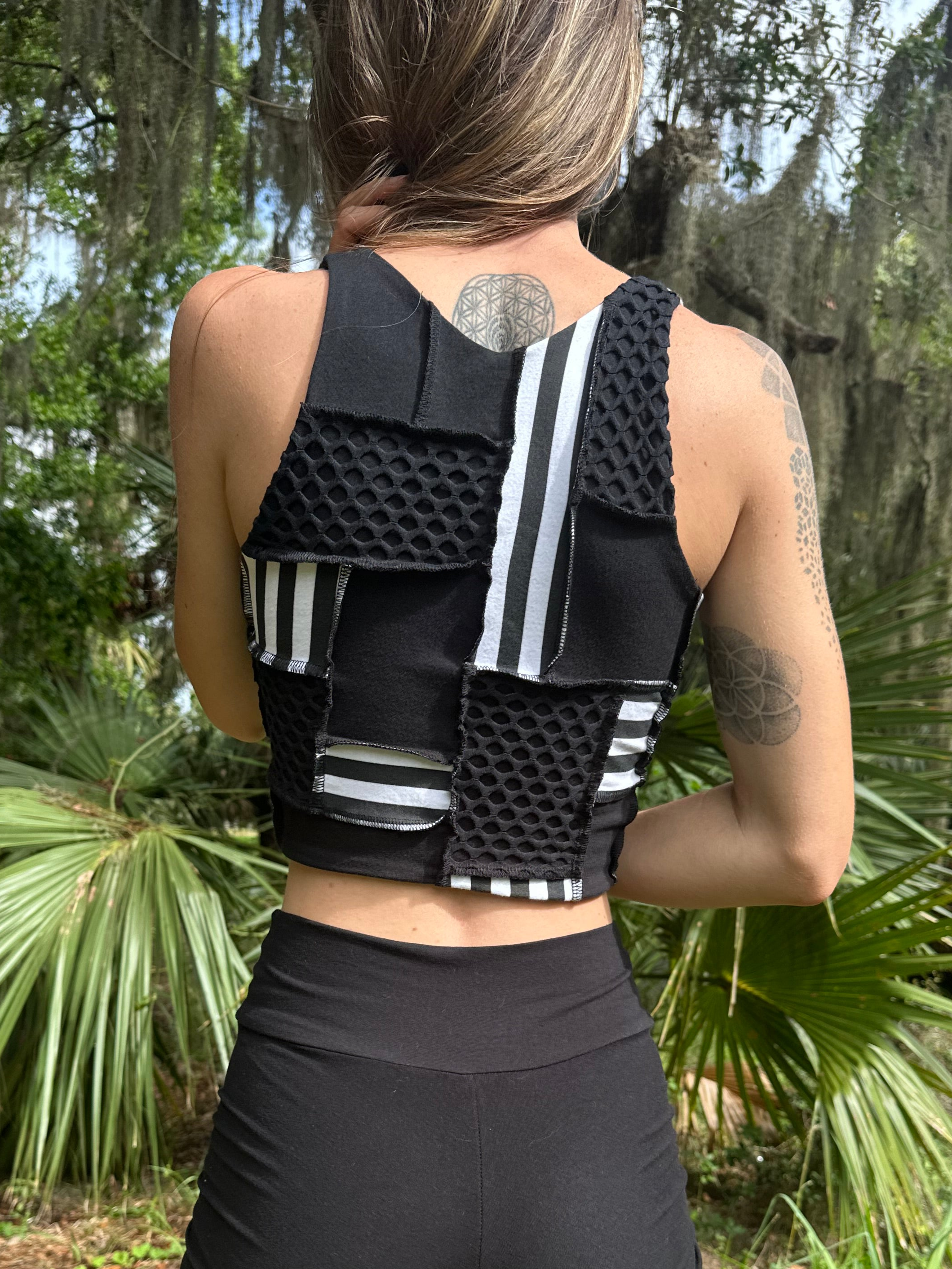 MTO Pixter Patchwork Pixie Vest/Tank Top