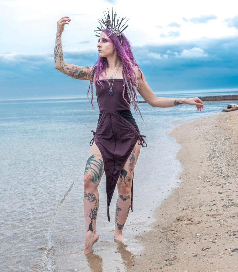 WSO-614 Tribal Double Leaf Skirt