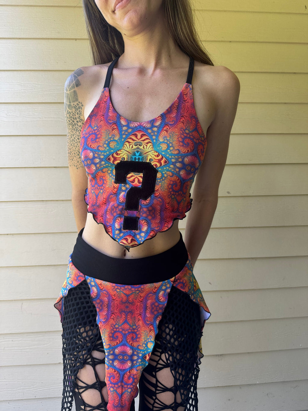MTO V Neck Pixie Tank