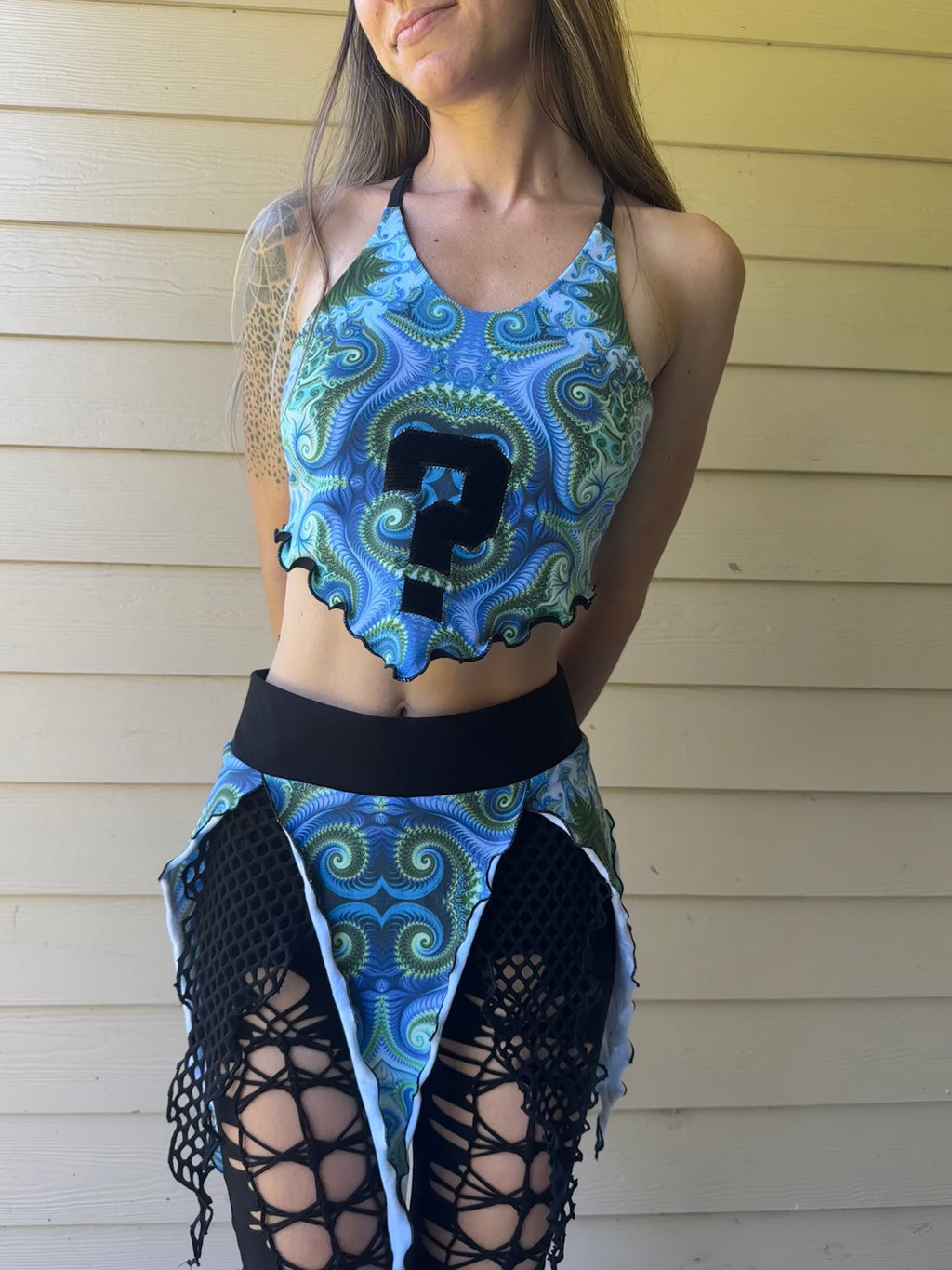 MTO V Neck Pixie Tank