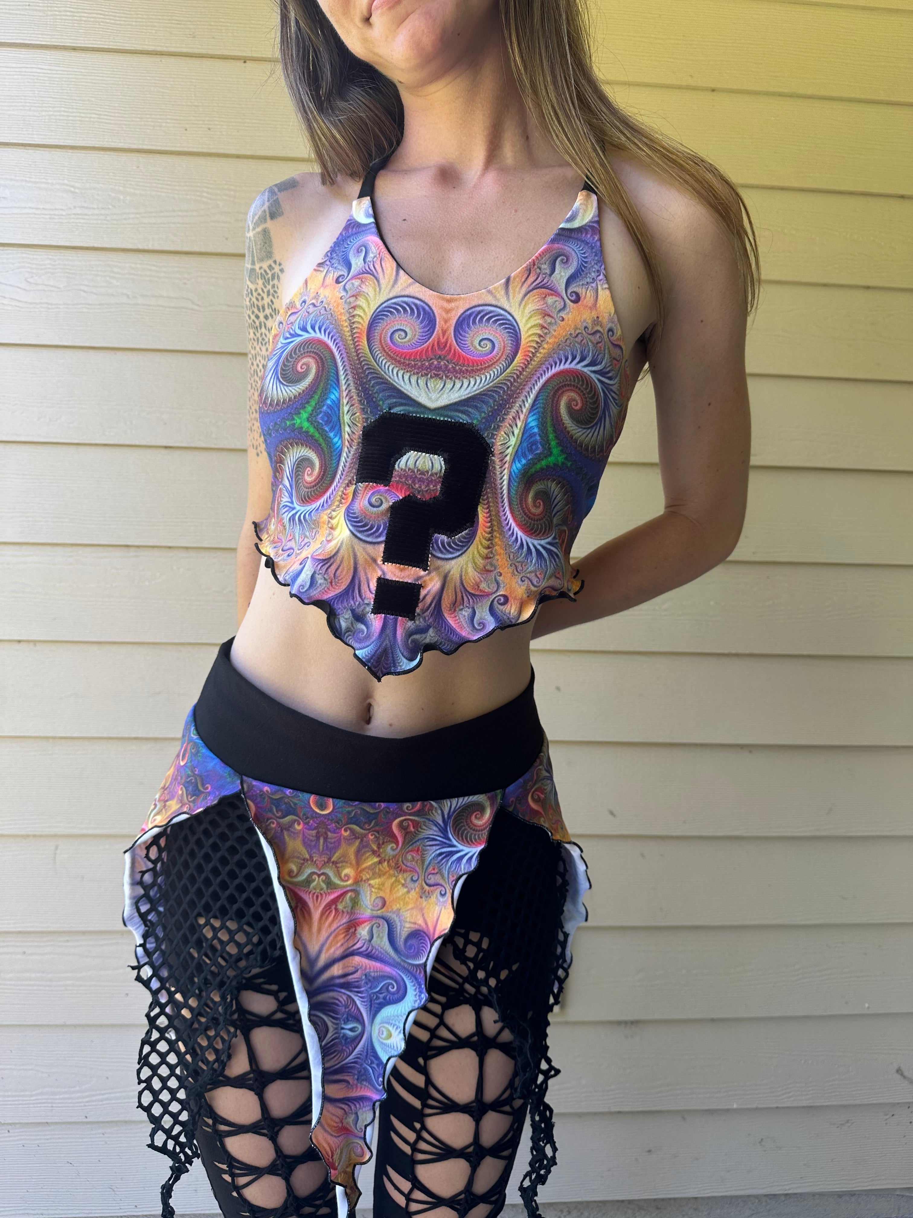 MTO V Neck Pixie Tank