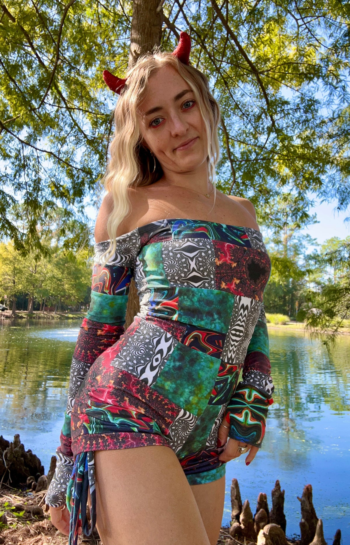 Patchwork Playsuit