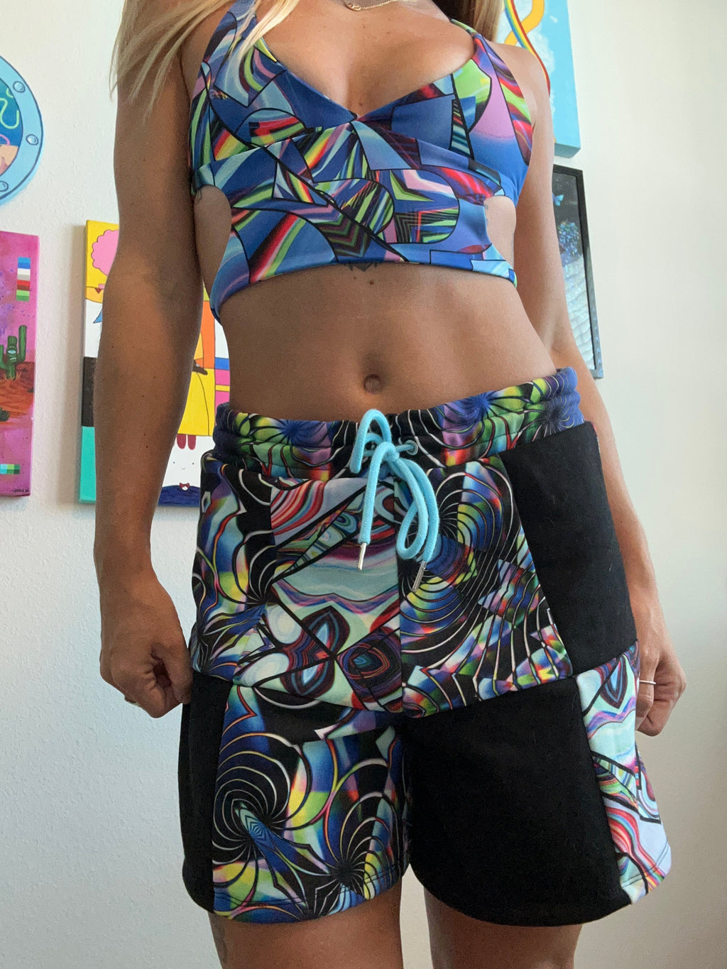 Kevin Psychedelic Gaia Top (Swim-Friendly)