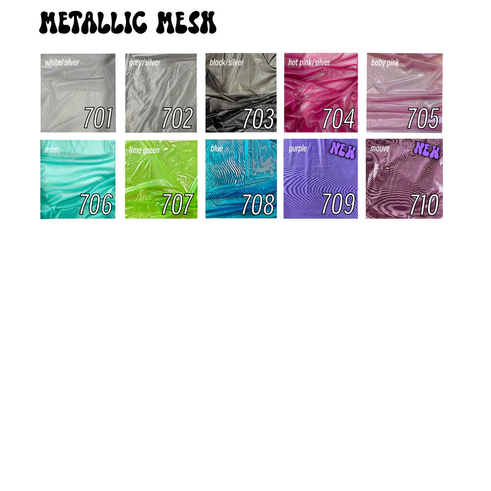 APRIL - Mesh Mini Skirt (MTO - Custom Colour)