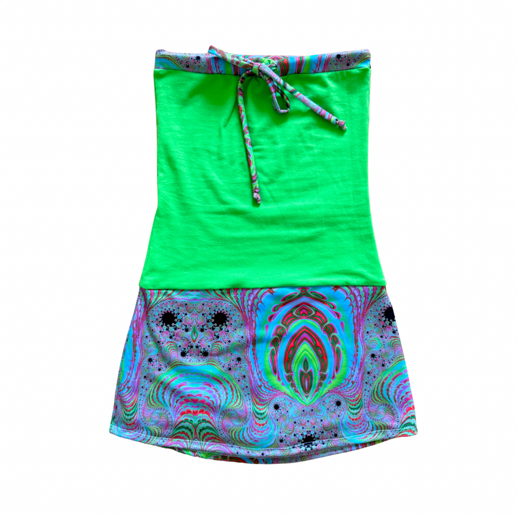 The Muse Mini Dress - Green - XS (RTS)