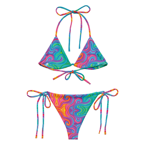 (READY TO SHIP) "Elemental" String Bikini Set- Size: Large