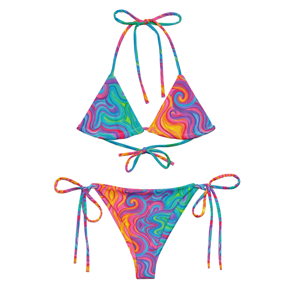 (READY TO SHIP) "Elemental" String Bikini Set- Size: Large