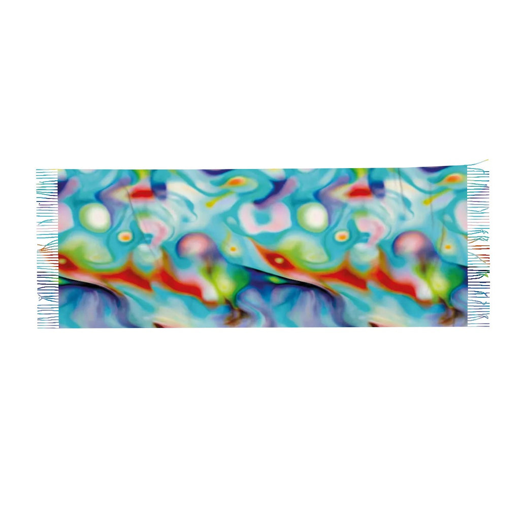 Awakening Warm Fringed Pashmina