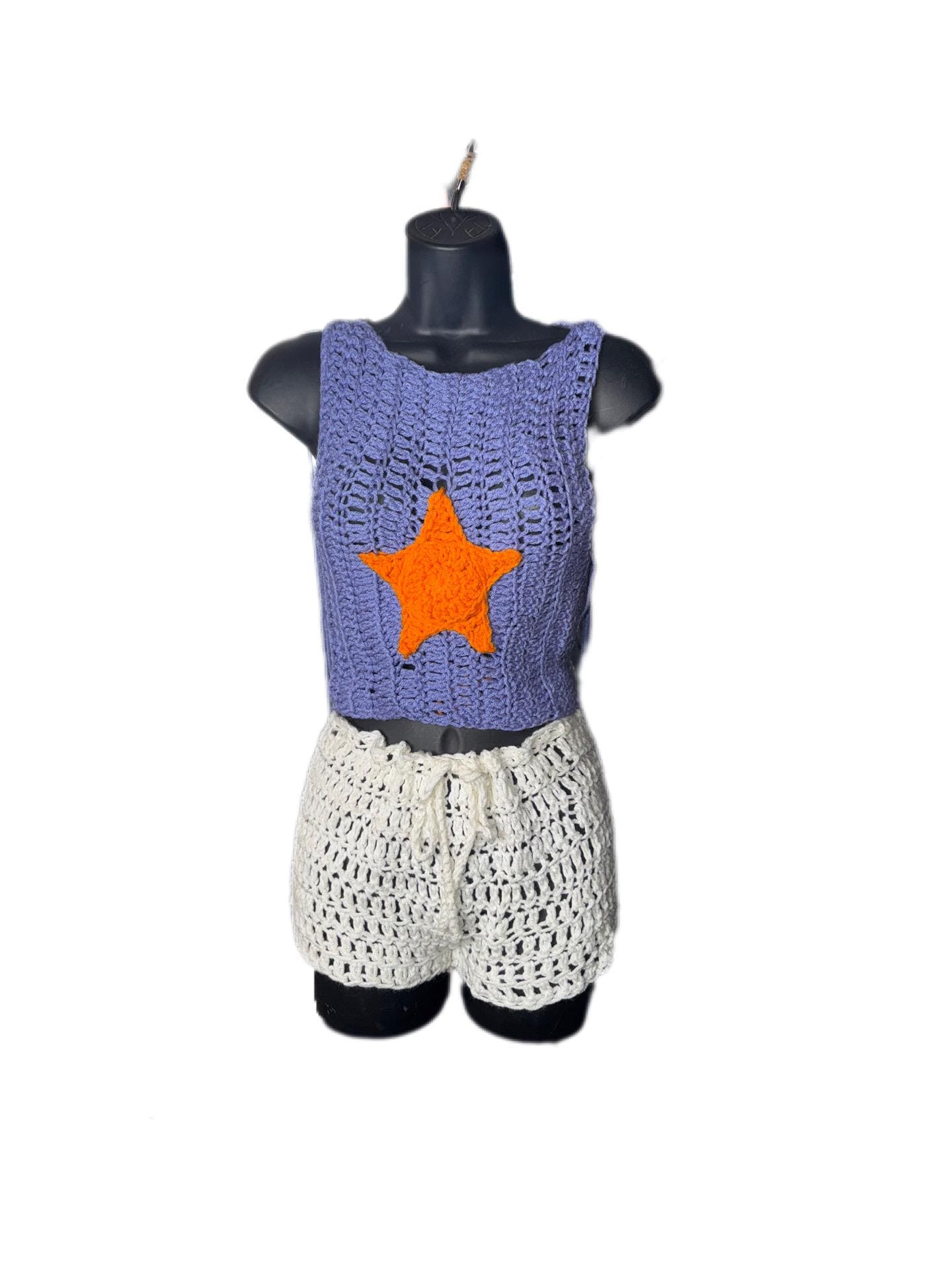 Purple/Orange Star Set