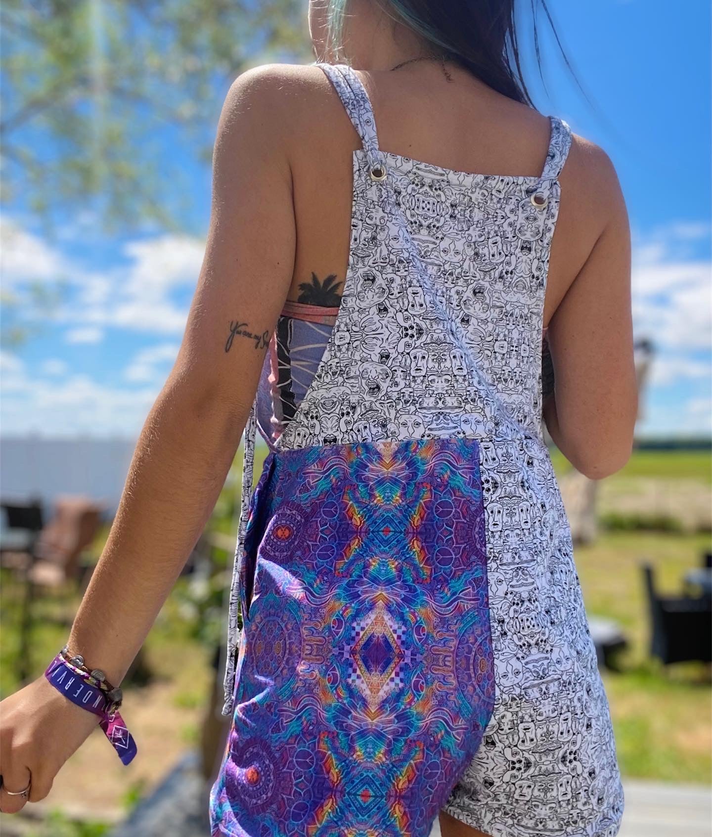 2 tone short yalls
