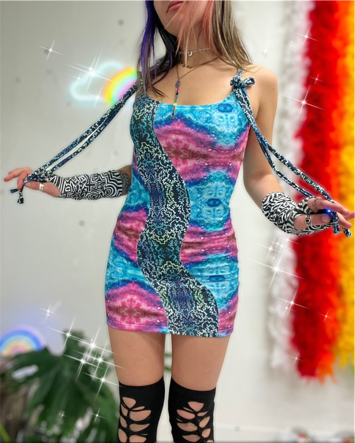 stay wavy dress
