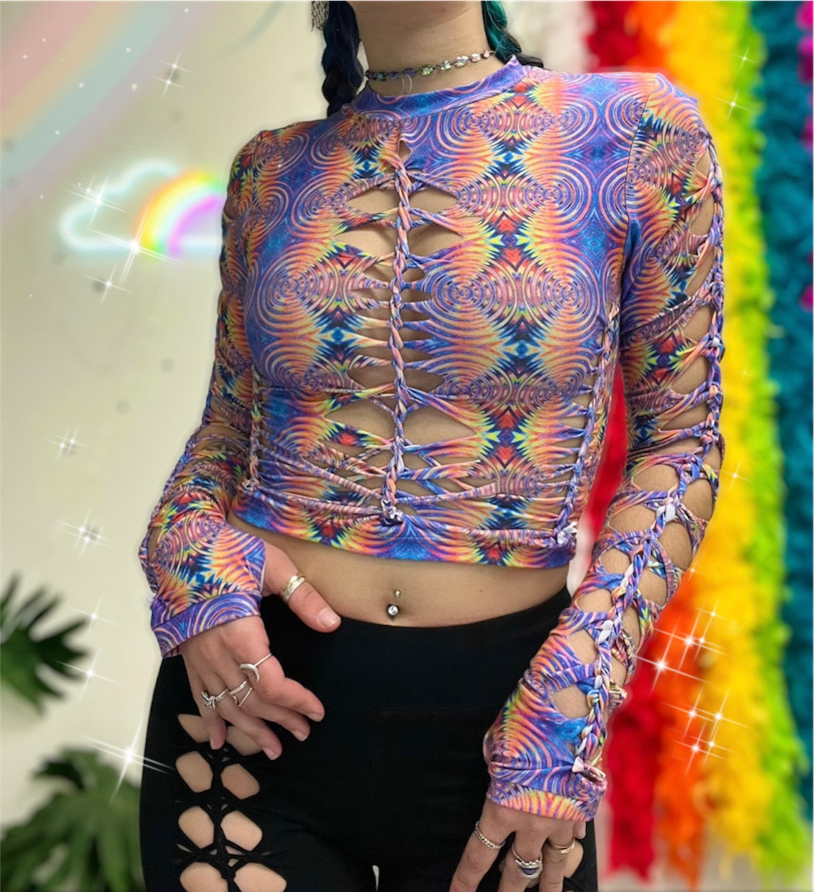 braided long sleeve