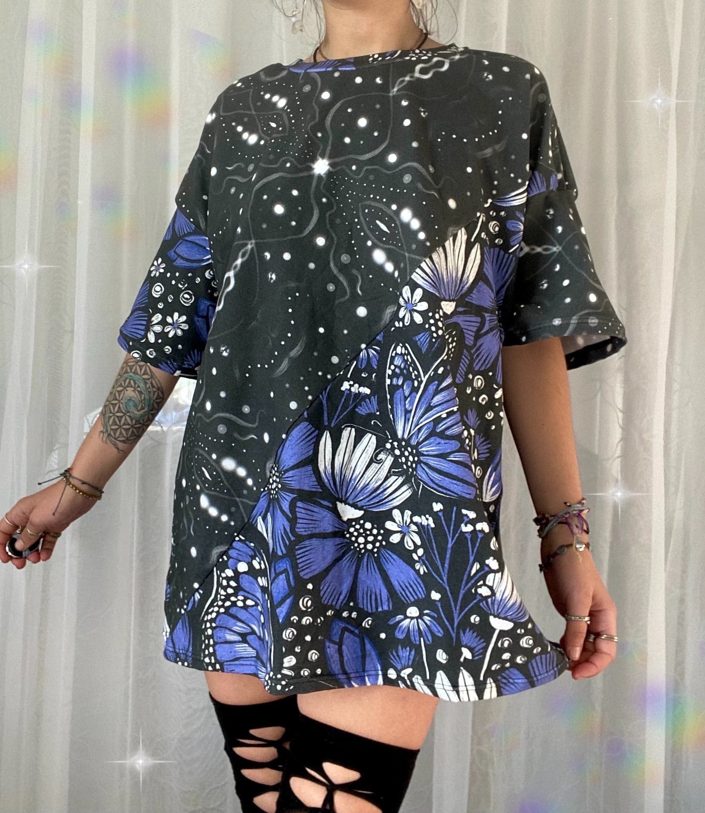 half & half tee