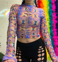 braided long sleeve