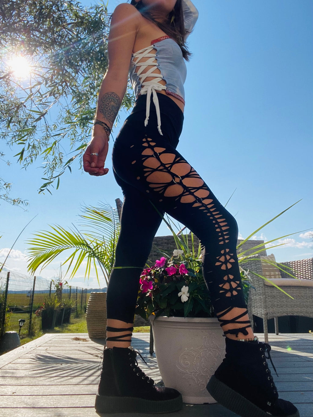 cropped leggings