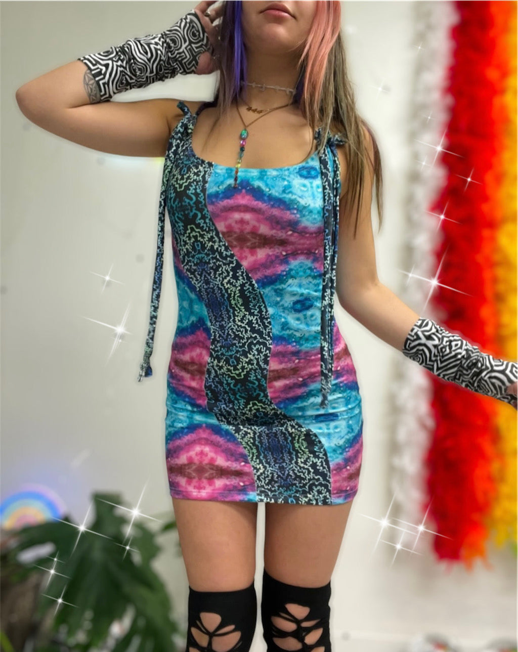 stay wavy dress