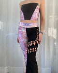half & half flares