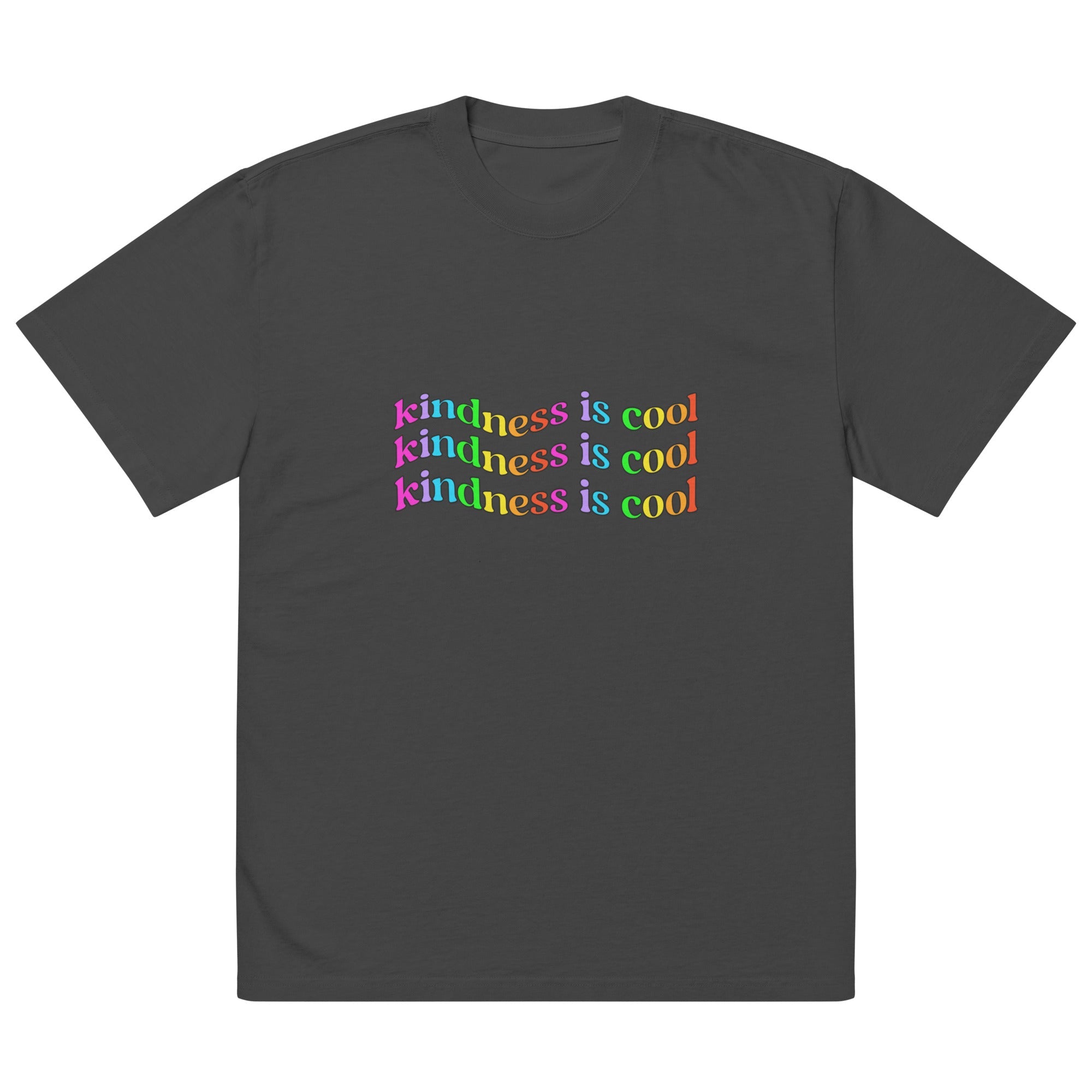 JOI - Kindness is Cool - oversized faded tee