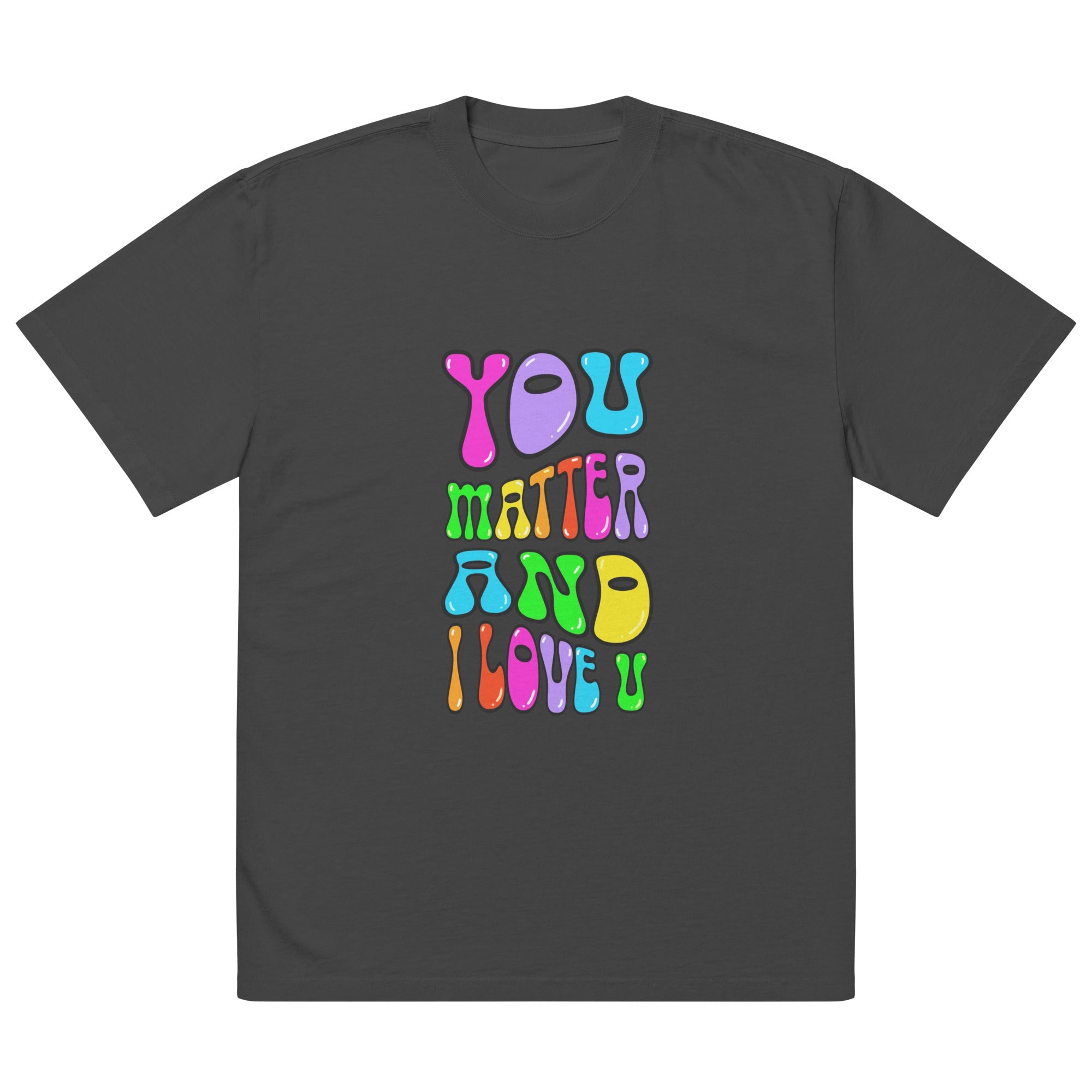JOI - You Matter - oversized faded tee