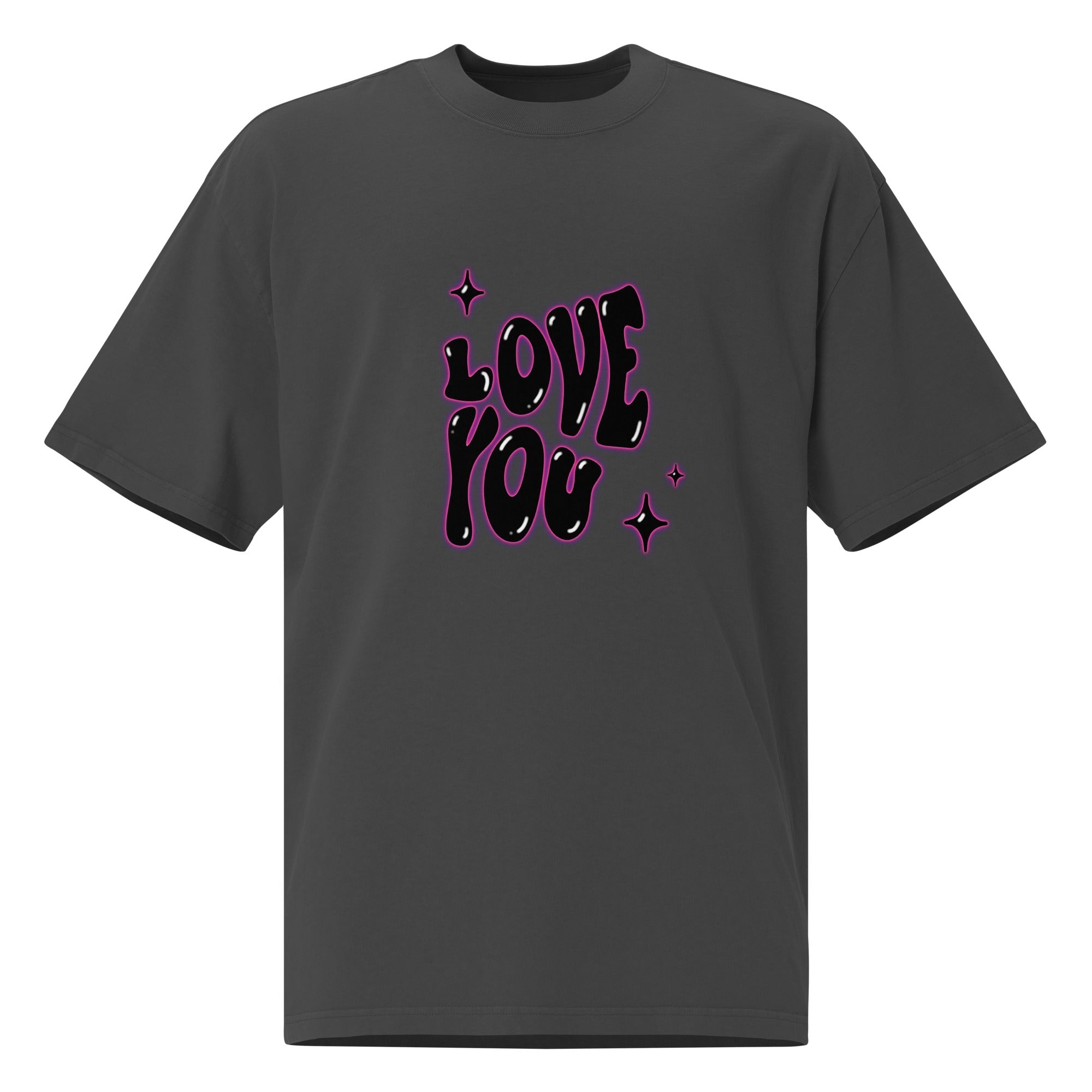 JOI - LOVE YOU - oversized faded tee