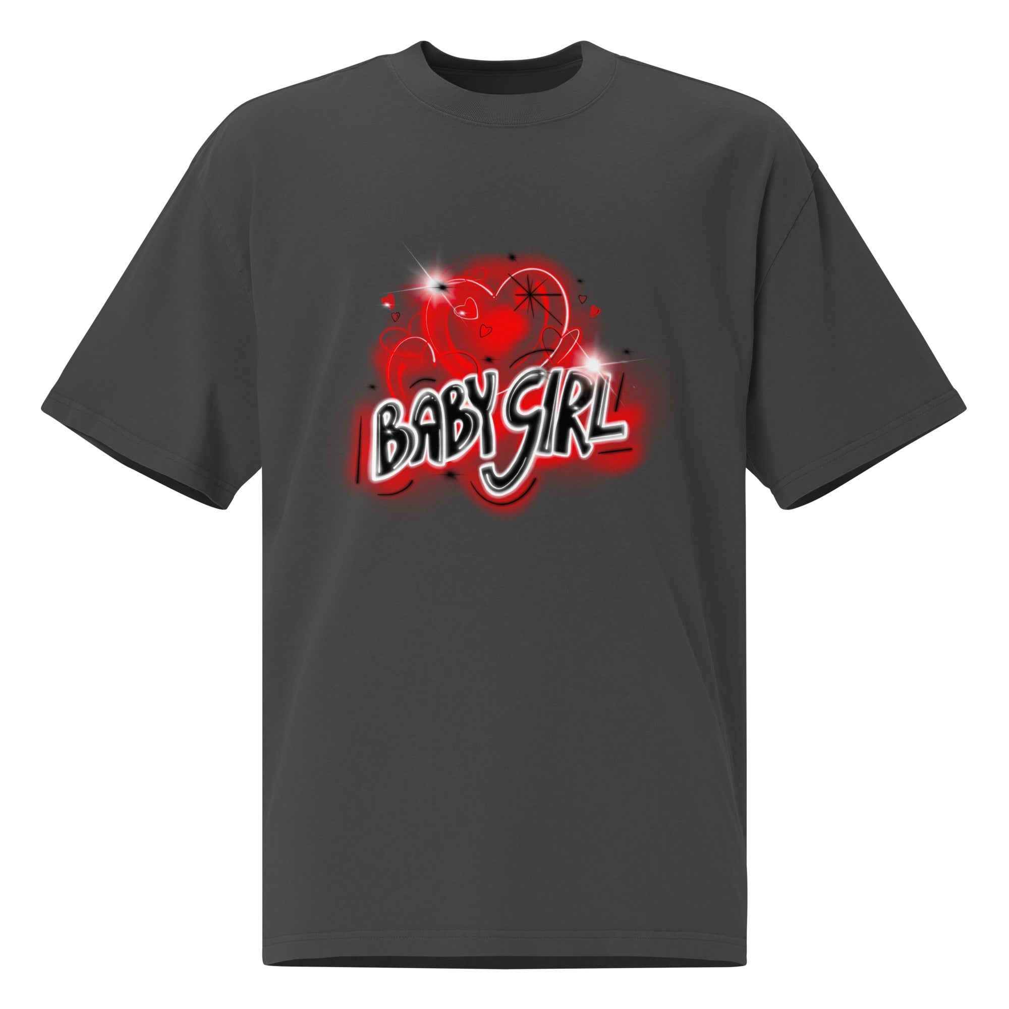 JOI - BABY GIRL - oversized faded tee