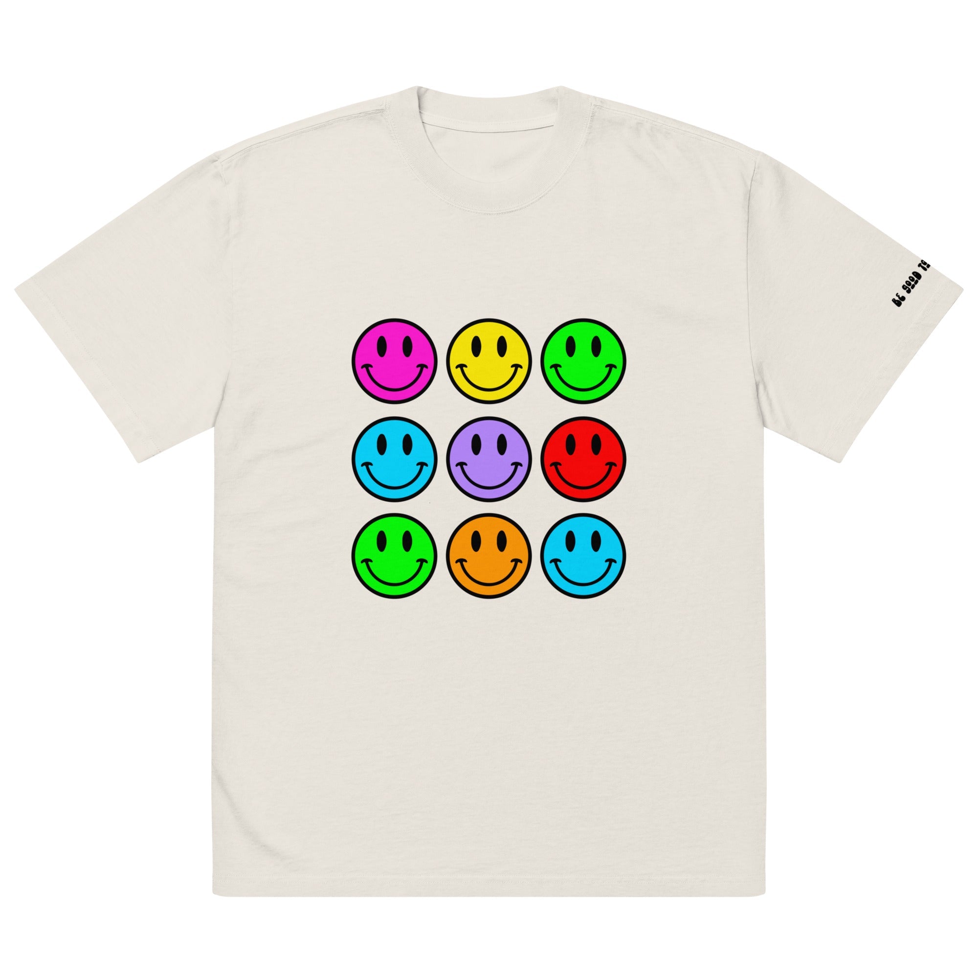 JOI - Smiley - oversized faded tee